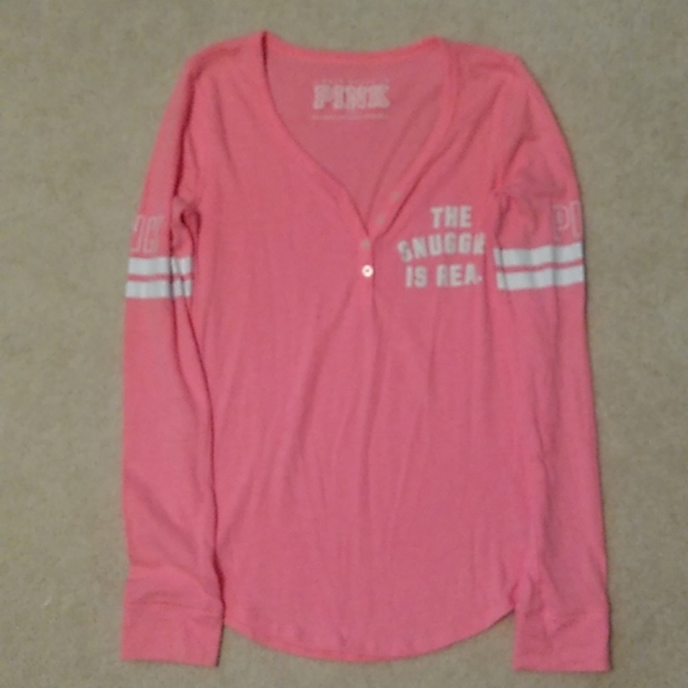 Victoria's Secret PINK fitted sleep shirt
